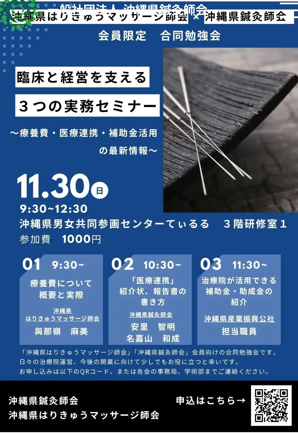 沖縄県鍼灸師会　勉強会発表